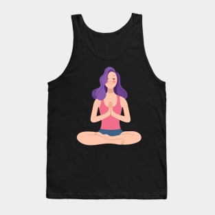 I Love Yoga women T-shirt Tank Top